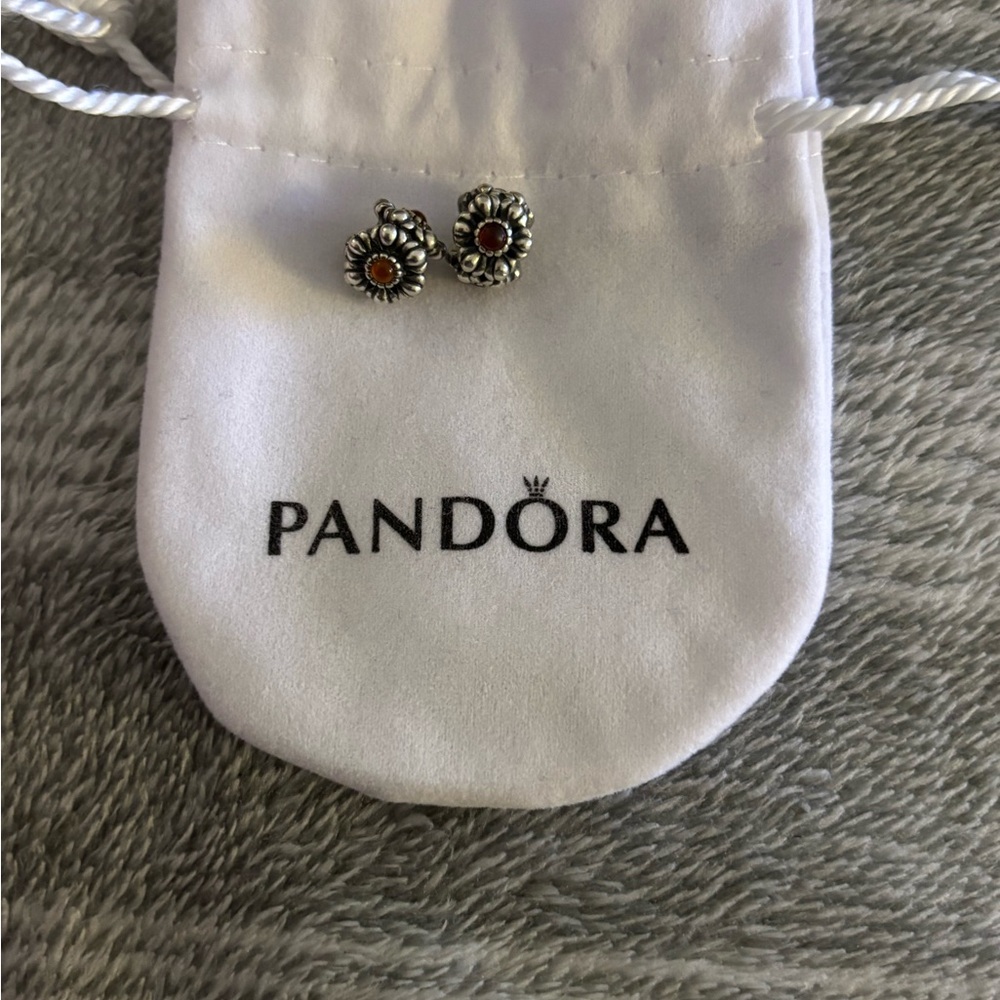 Pandora Silver November bloom charm
